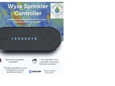 WYZE WSPRK1 Smart Sprinkler Controller - Black