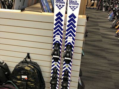 Black Crows Serpo 160cm Skis w/ ATOMIC NR Strive 11 GW Demo Binding - Used