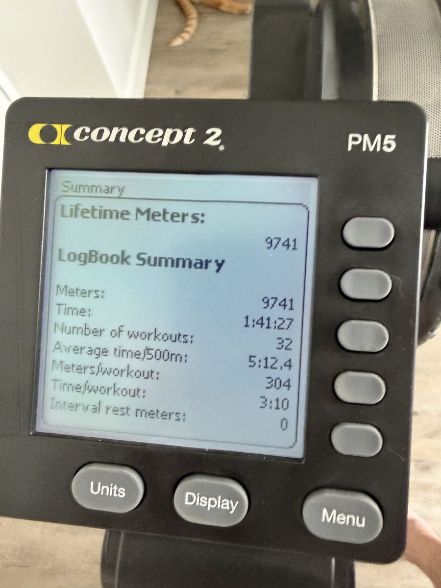 Concept2 RowErg (Model D) with PM5 Monitor – Like New