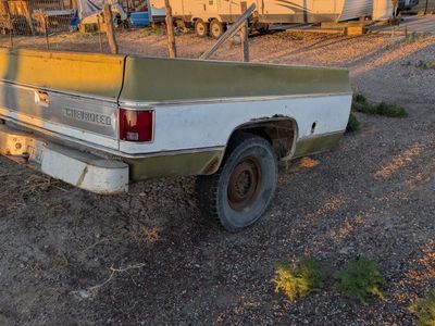 Chevy pickup bed trailer