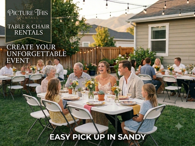 Table & Chair- RENTAL