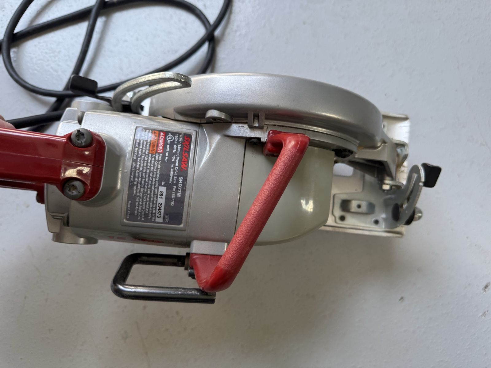 7 1/4” Skilsaw worm drive
