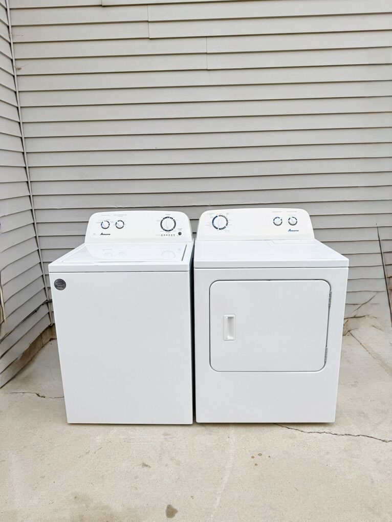 Amana Washer And Electric Dryer Set