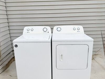 Amana Washer And Electric Dryer Set