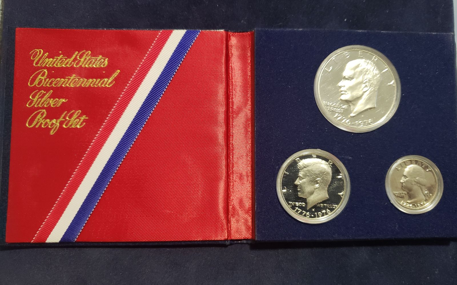 (2) 1976 Bicentennial  Silver Proof Set
