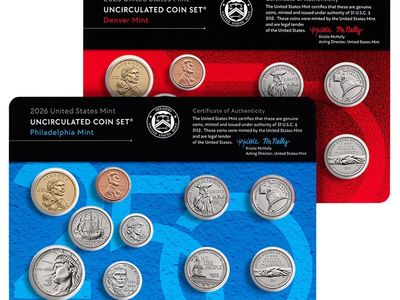 NEW 2026 United States Mint Uncirculated Coin Set - Philadelphia & Denver Mint