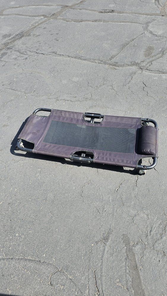 Foldable Wheeled Creeper Mechanics Cart Adjustable Headrest Garage Shop