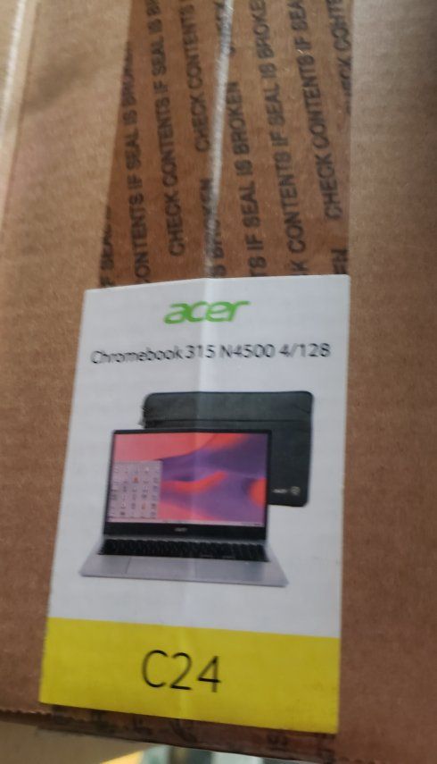 Acer chromebook 315 c24 new in box