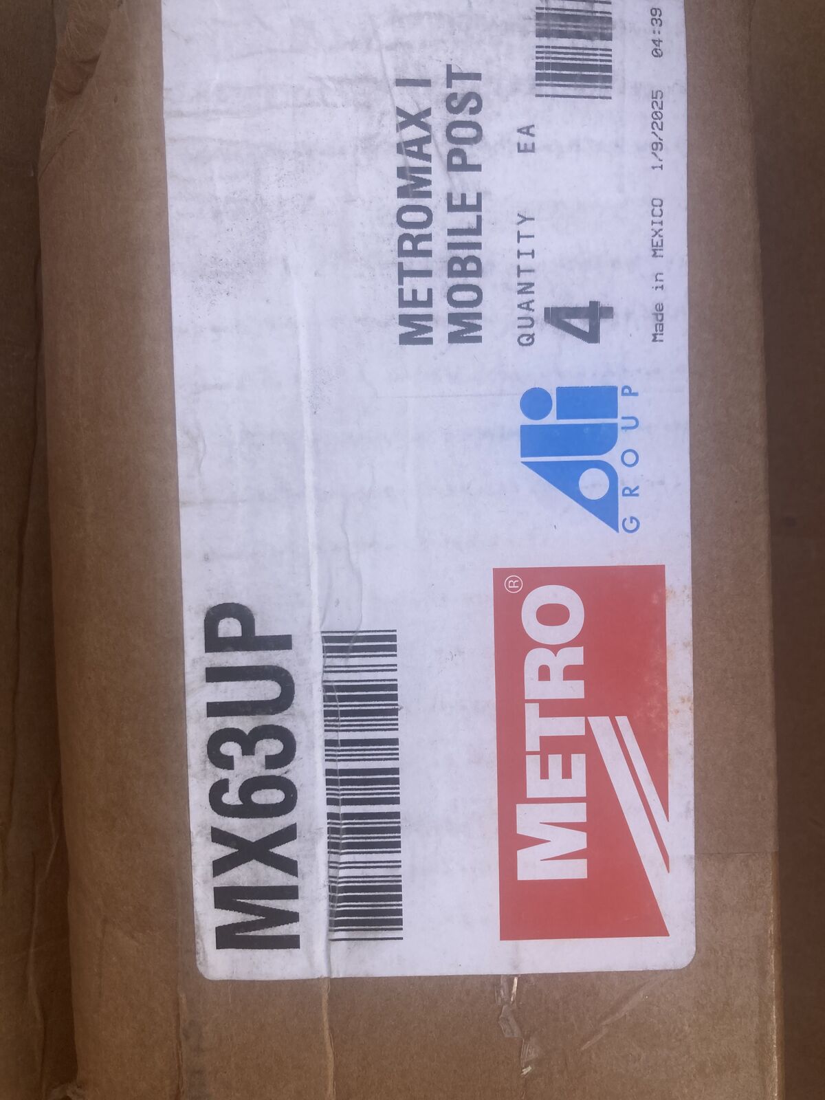 Metro MX74P 74 Polymer Post set of 4