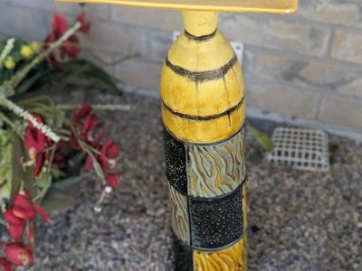 hand made Bird bath