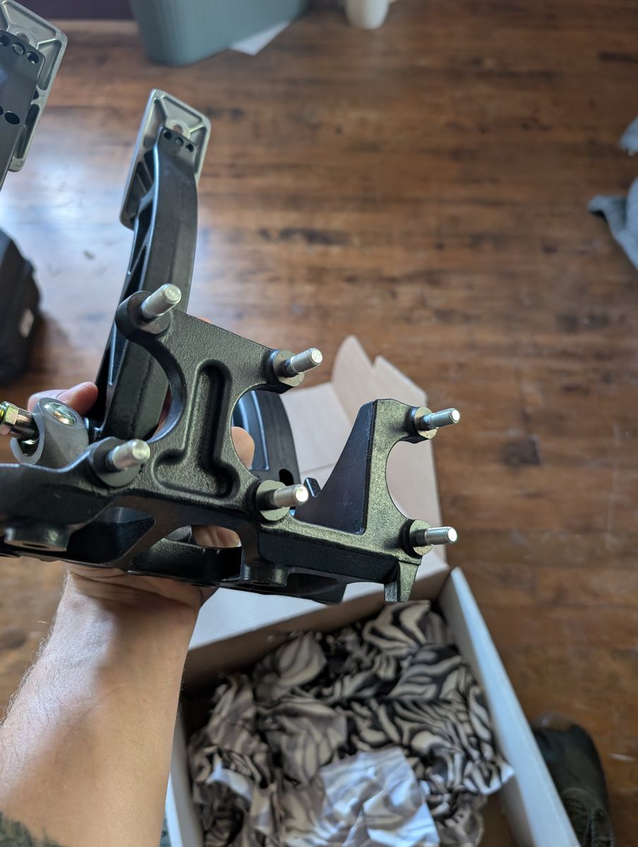 Tilton aluminum racing pedals