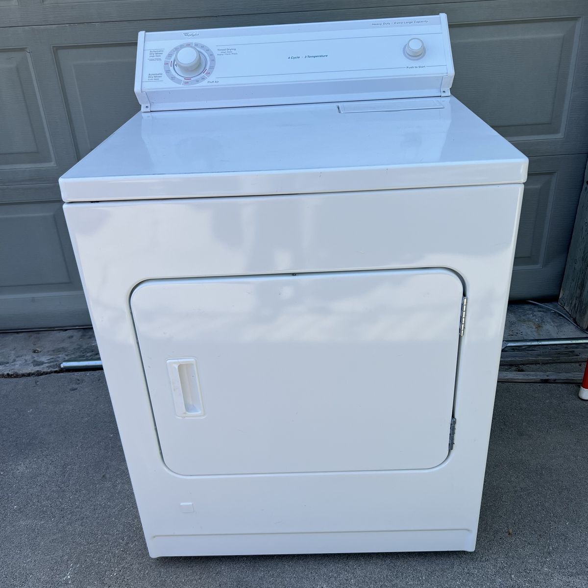 Whirlpool Heavy Duty Extra Large Capacity Gas Dryer - White
