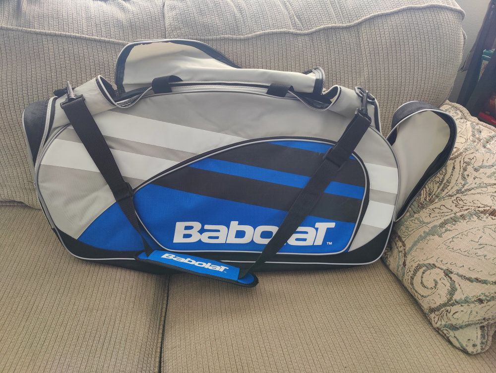 Babolat Tennis Court Bag (Blue and Gray)