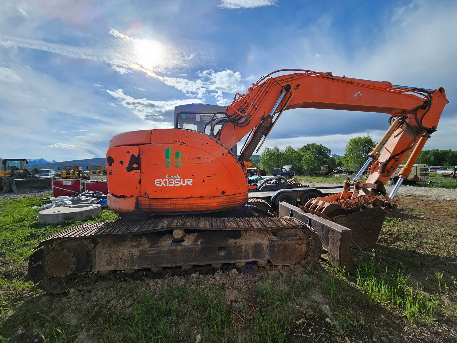 1997 Hitachi EX135UR Excavator