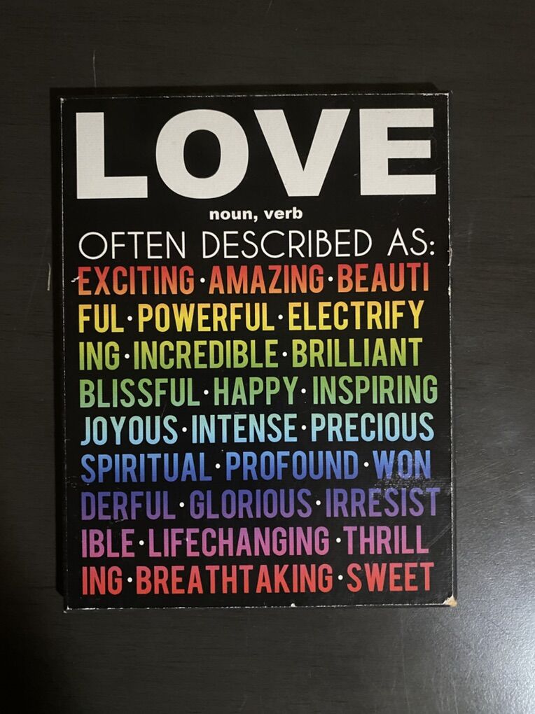 “Love” Wall Decoration