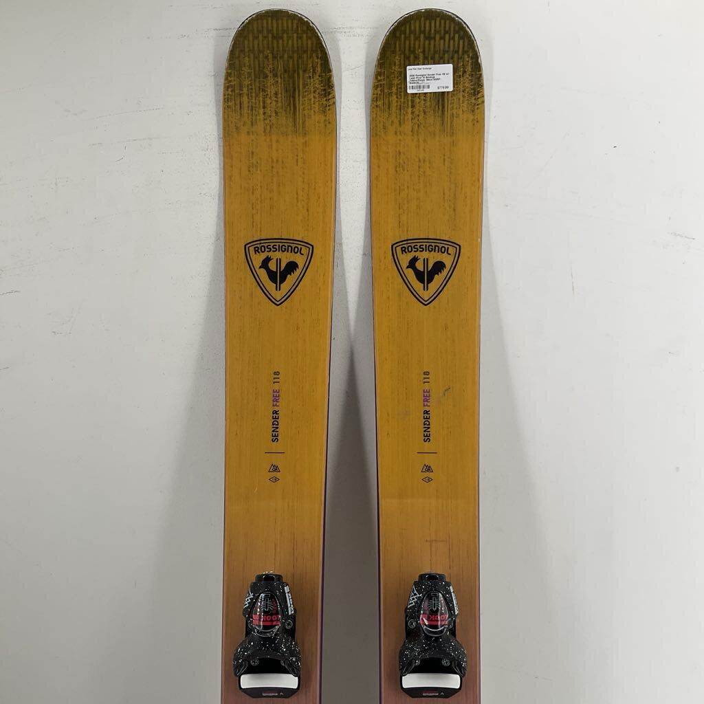 2026 Rossignol Sender Free 118 w/ Look Pivot 15 Bindings