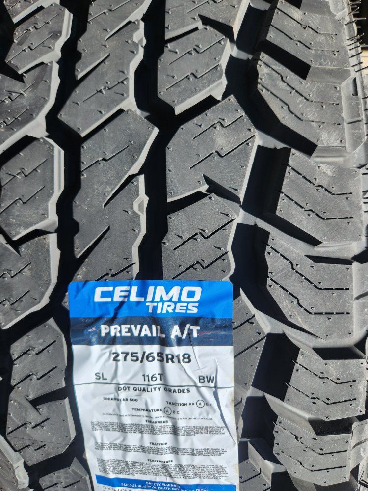 275/65r18 celimo prevail at