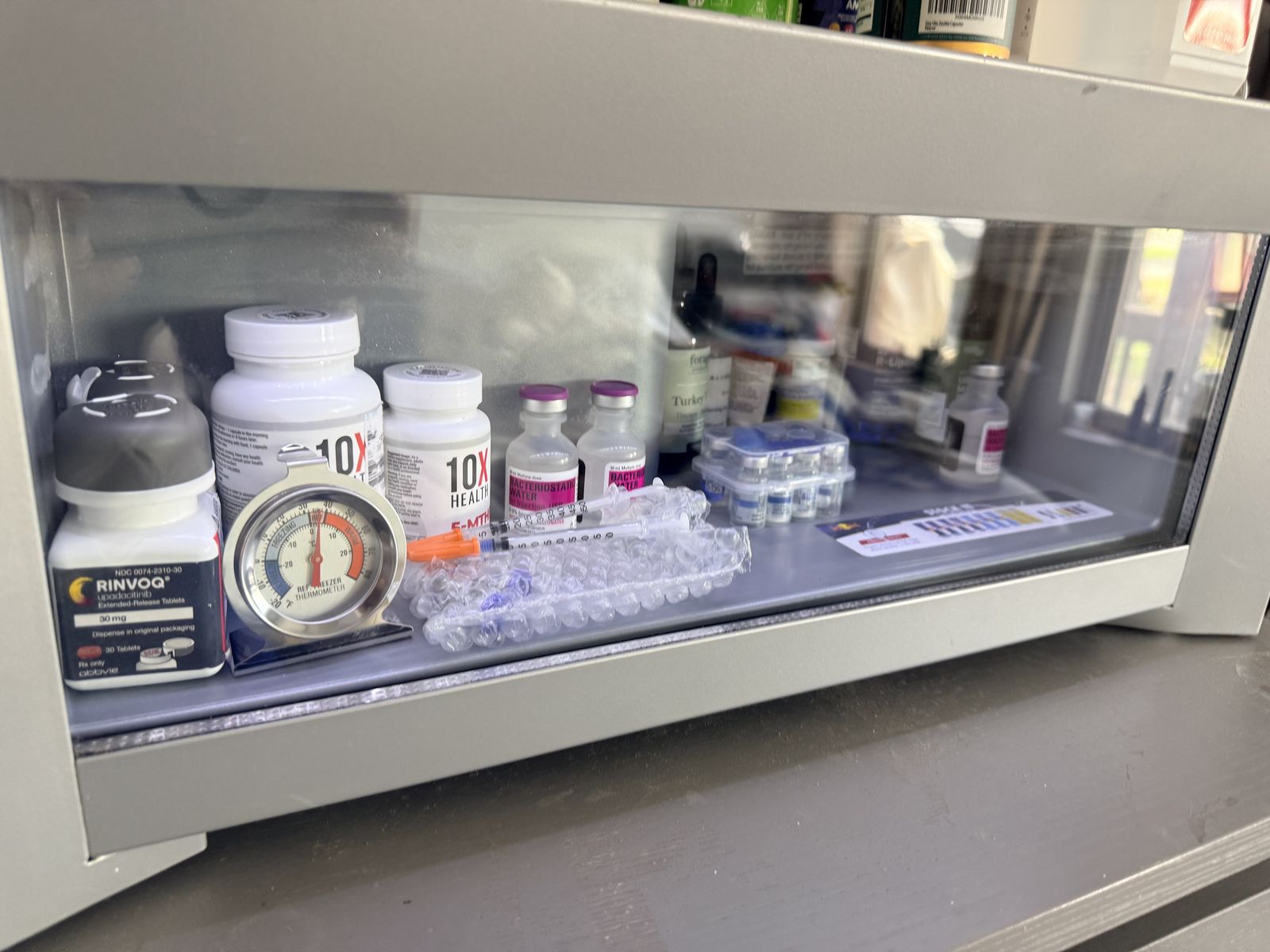 Redbull Mini Refrigerator Peptide Medicine Suppliments Redbull etc OR BEST OFFER!