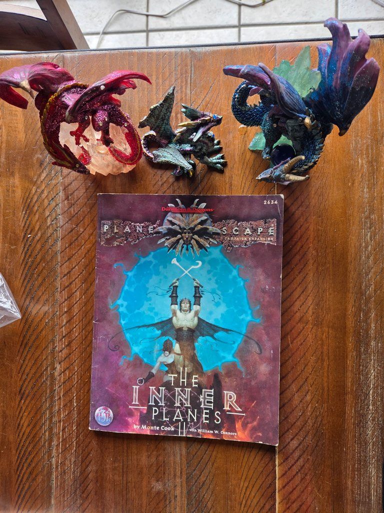 Planescape "The Inner Planes", Dragons and dice