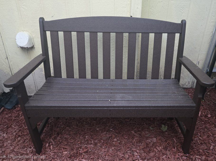 Polywood Outdoor Garden Bench