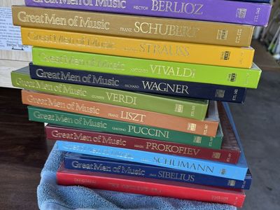 Time Life Great Men of Music & Beethoven Bicentennial Collection - 12 Classical Composer vinyl collection
