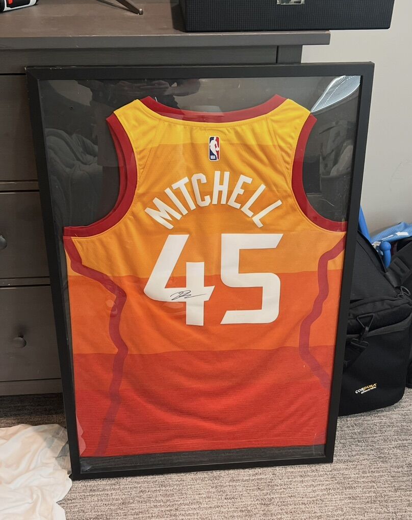 Signed Donovan Mitchell Jersey