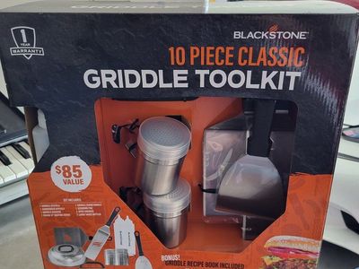 Blackstone 10-Piece Classic Griddle Toolkit Outdoor Cooking Set New
