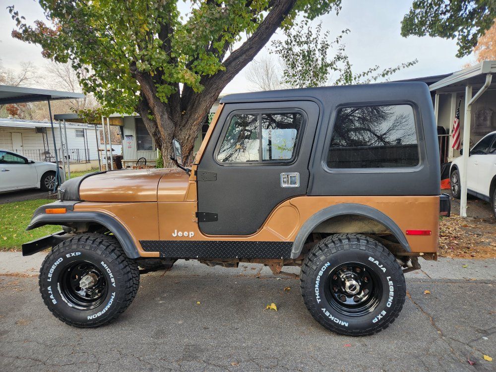 Cj5 Jeep 1980 , straight six, 258 Motor.