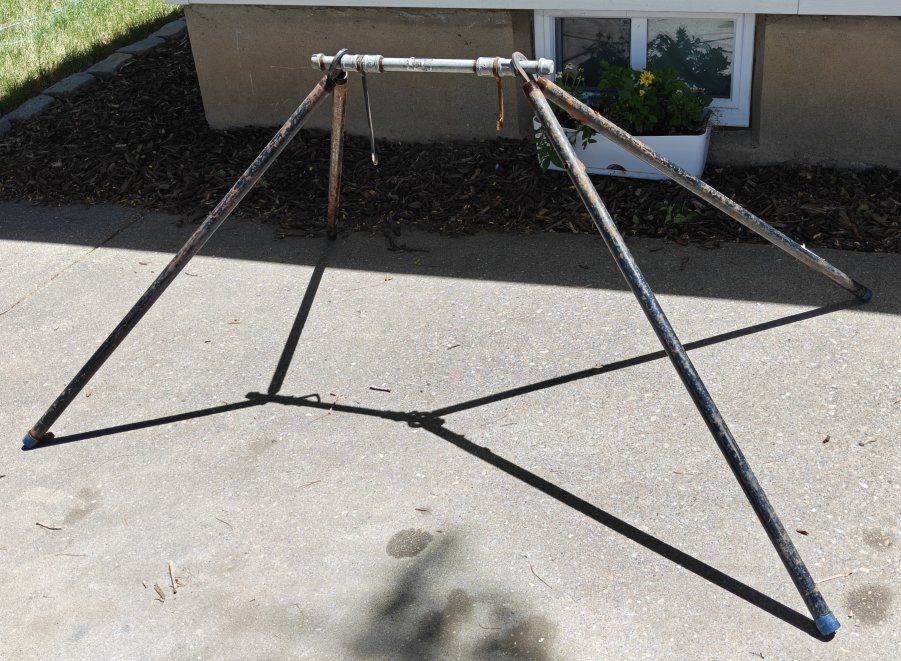 Heavy Duty Portable Metal Target Stand for Shooting