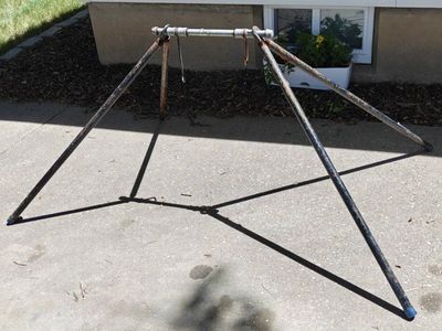 Heavy Duty Portable Metal Target Stand for Shooting