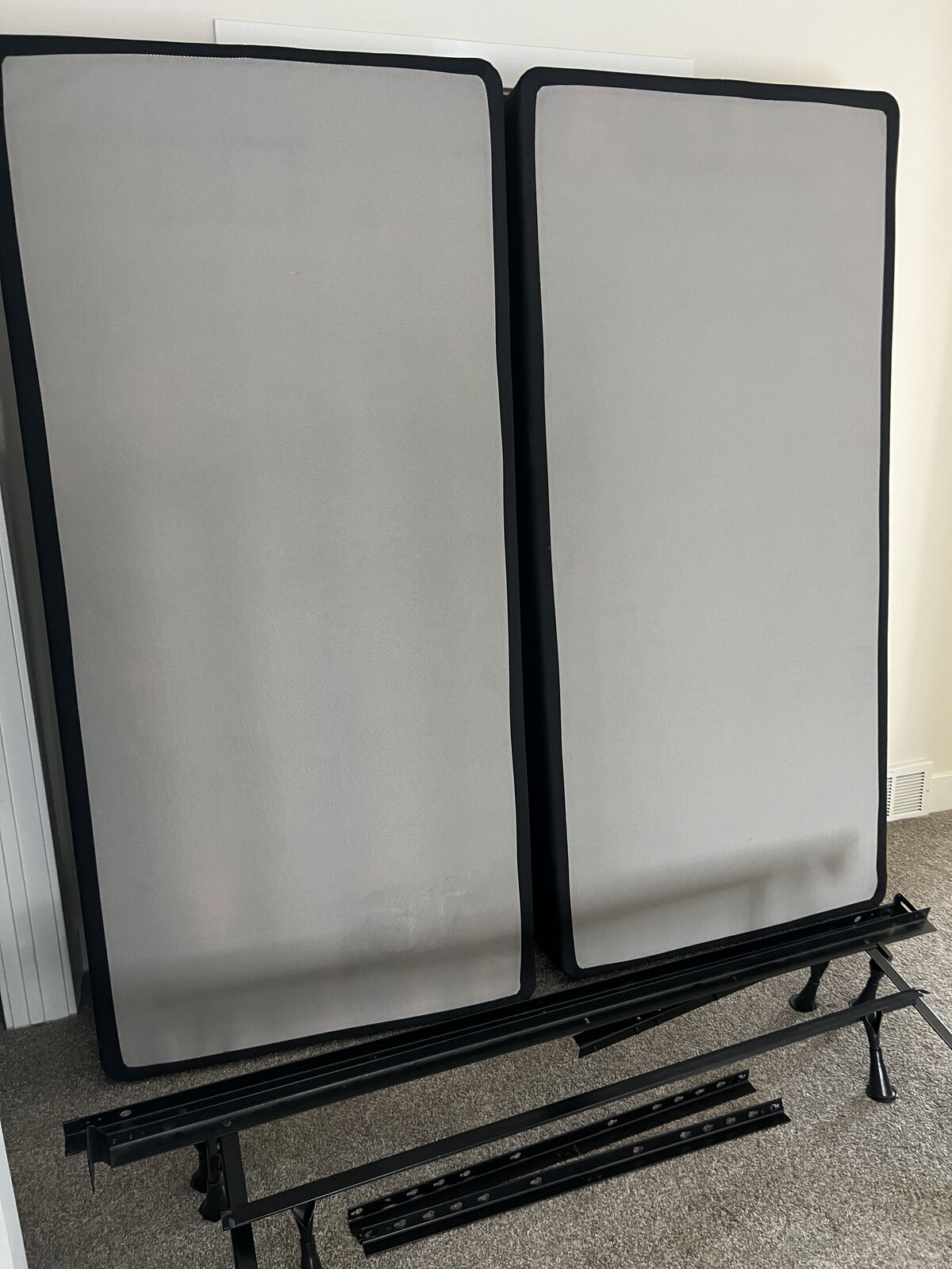 King Size Split Box Springs & Bed Frame