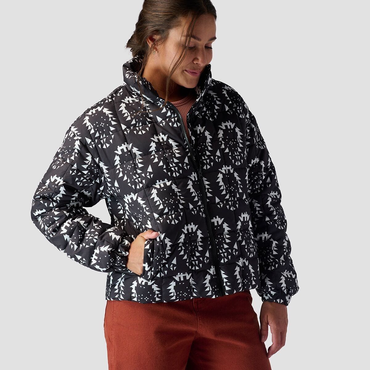 Women's puffer coat (L)