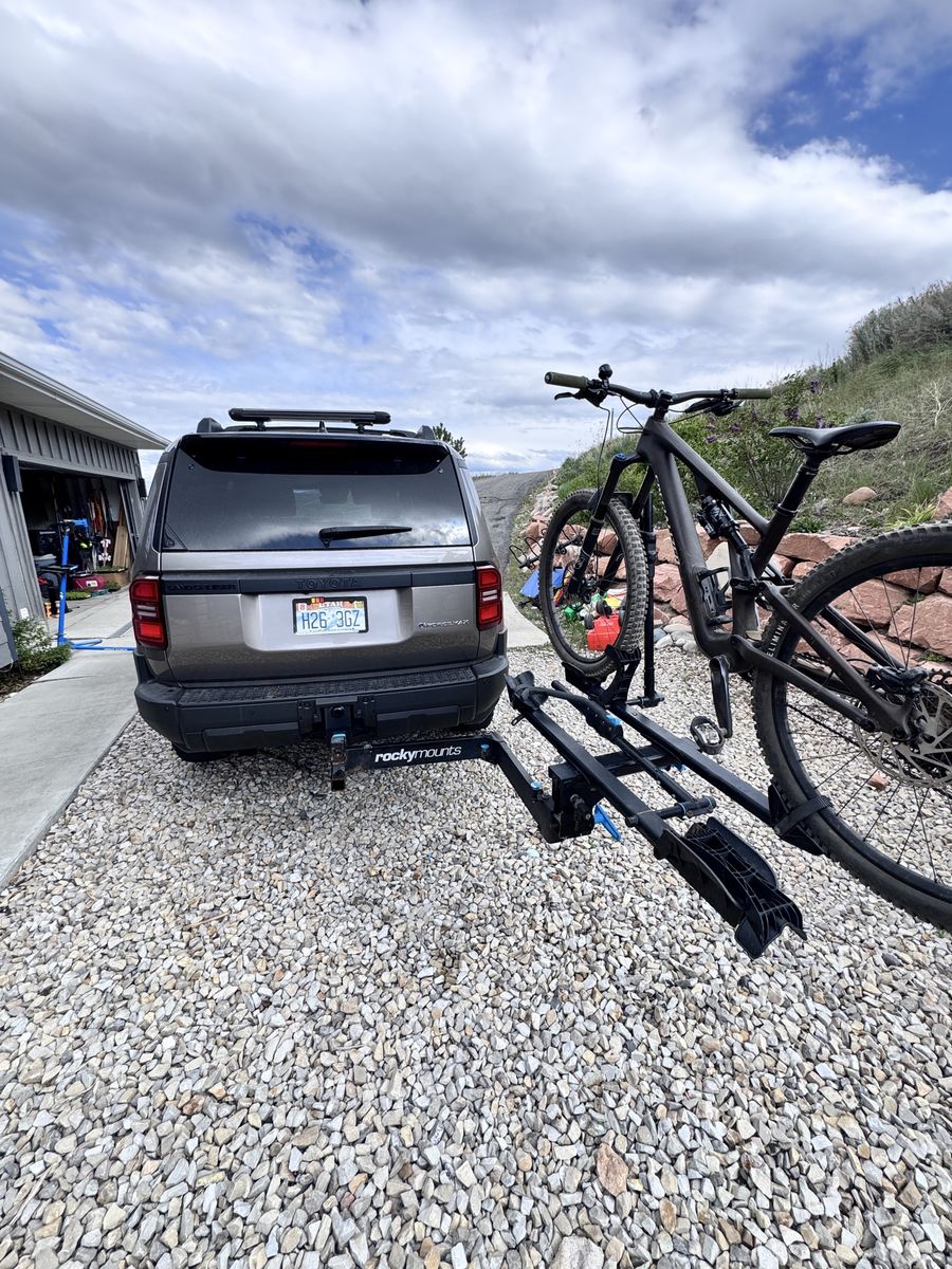 RockyMounts BackStage Swing Away Platform 2-Bike Hitch Rack