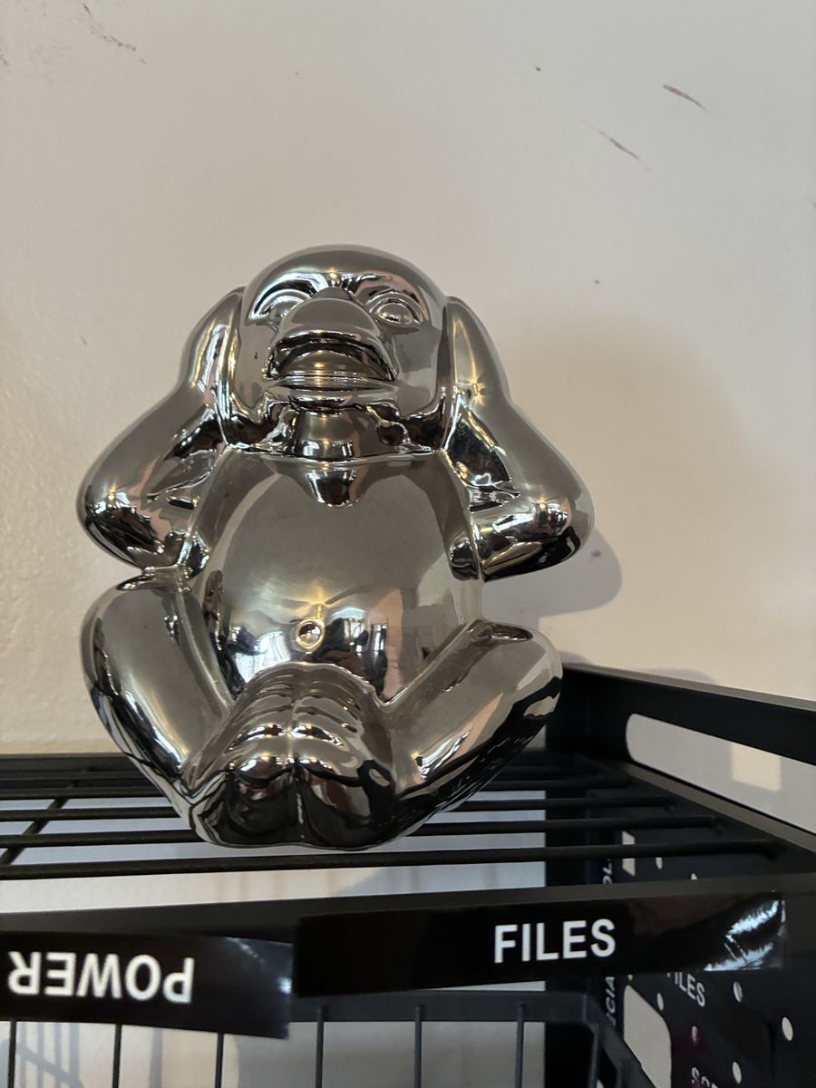 Say no more see no more say no more silver monkeys