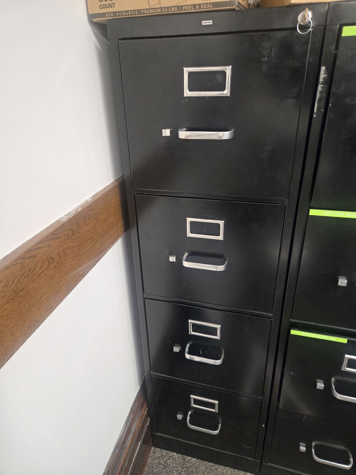 File cabnet with key