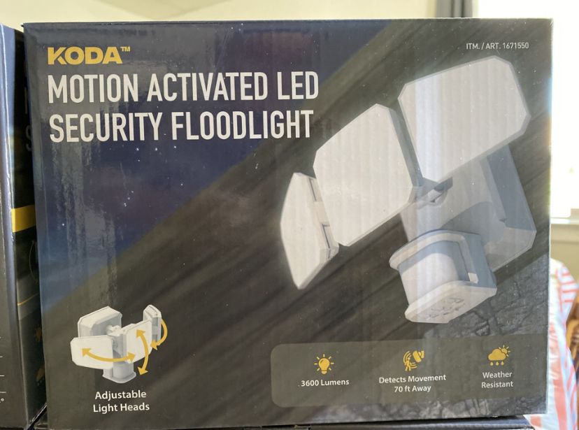 Koda motion activated security lights