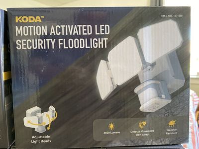 Koda motion activated security lights