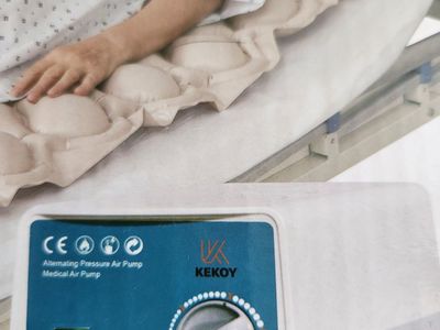 Bed pad with automatic pump