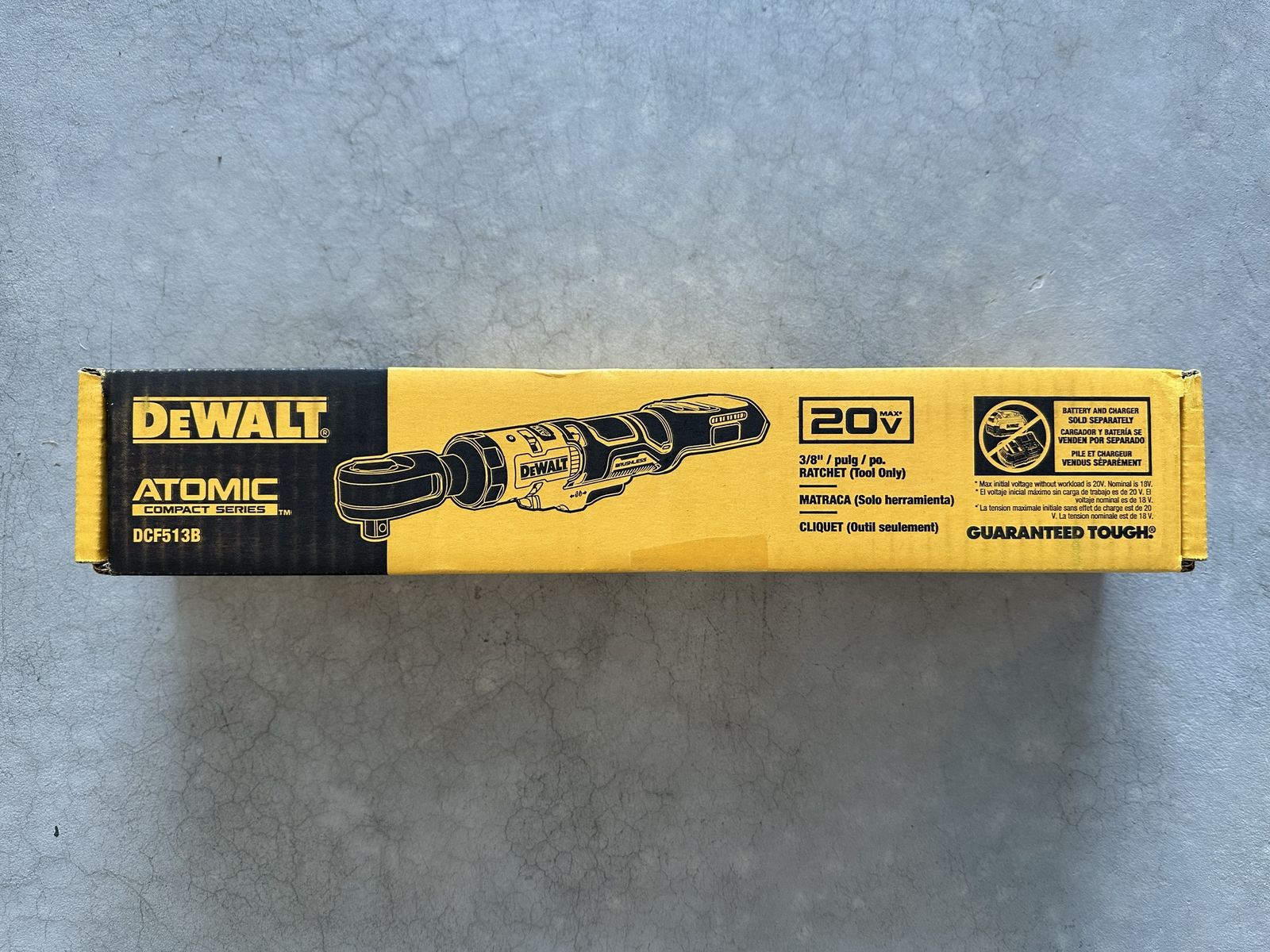DeWalt ATOMIC 20V MAX 3/8" Cordless Ratchet (DCF513B) - Bare Tool