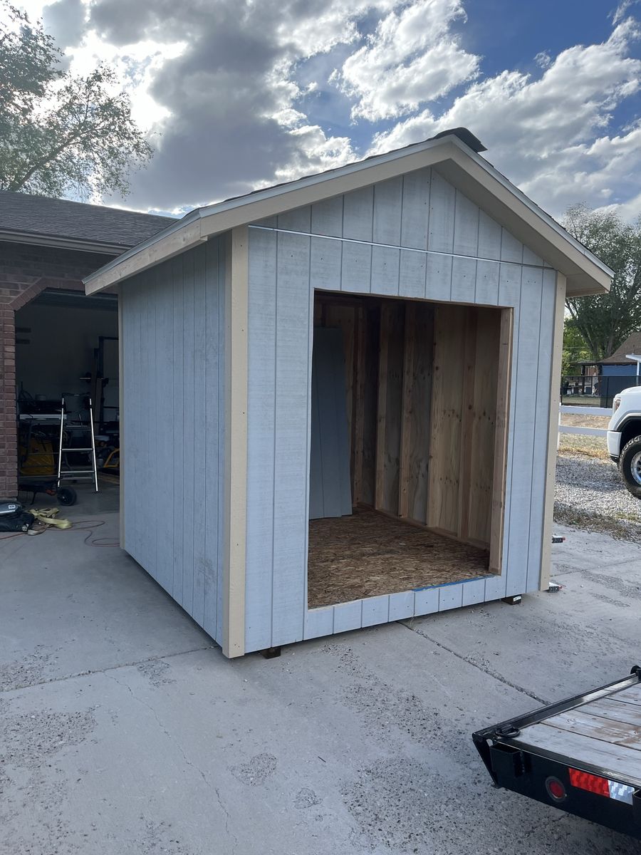 Premium 8’ x 8’ Storage Shed – Built to Last ,New build