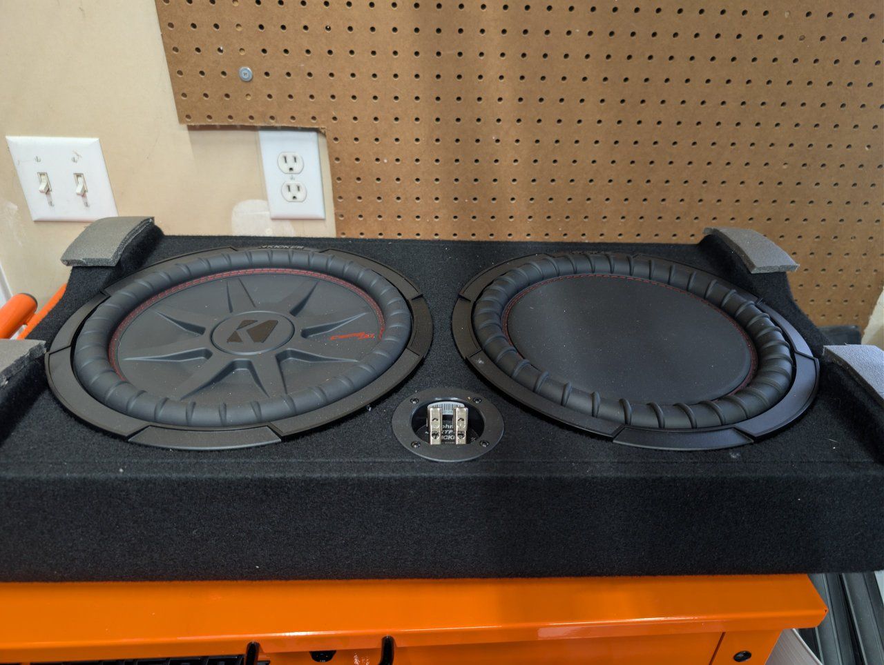 Kicker Amp and Subwoofer