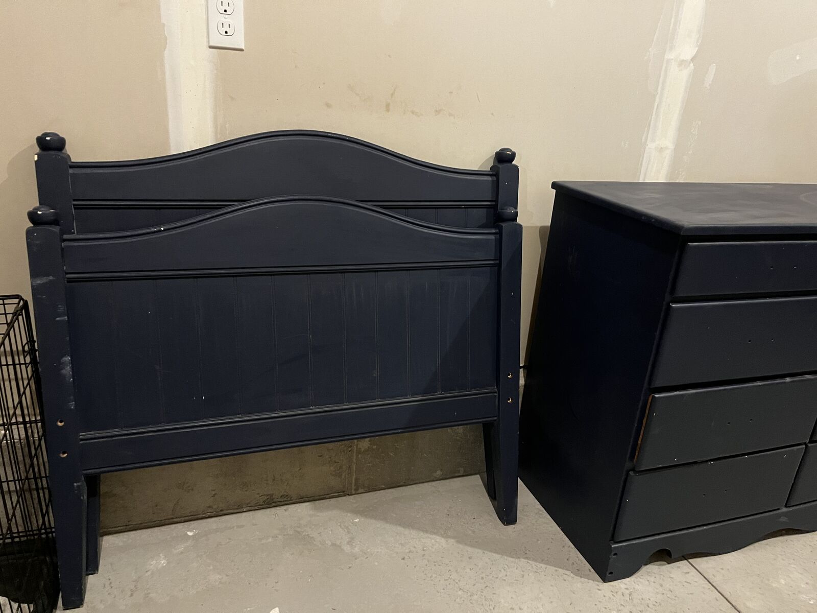 Headboard and Footboard for Twin Bed