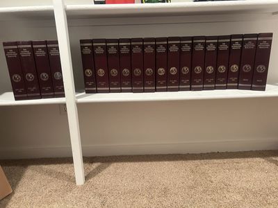 Vintage National Geographic Magazines with Hardbound Slipcases Collection 1986-1994 Set