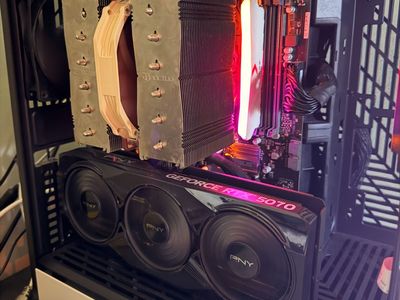 High End RTX 5070 Gaming PC Desktop