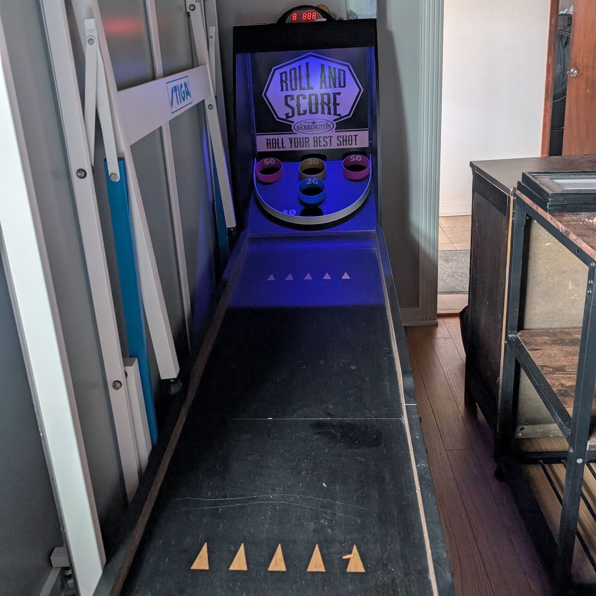 Skee Ball Machine Roll and Score Arcade Game Ski