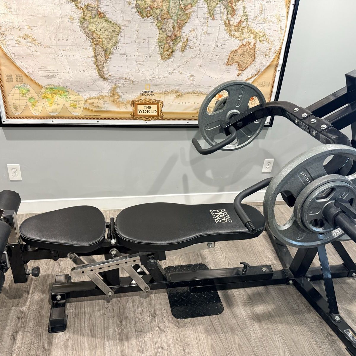 Marcy Pro Training System - Bench Press and Full Body Workout