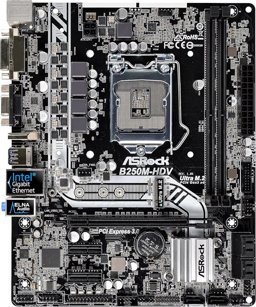 ASRock B250M-HDV