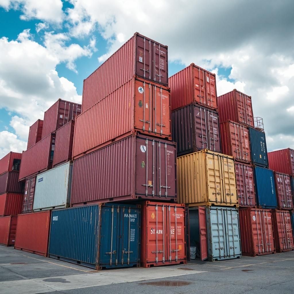 Shipping Container 8x40 9’6 cargo worthy