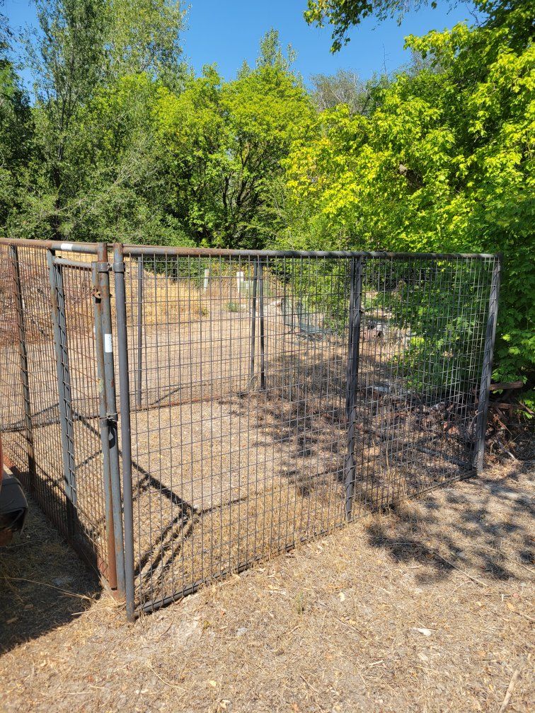 heavy duty dog run kennel