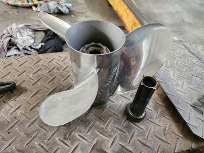 Mercury Stainless Steel Prop
